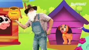 У старого МакДональда была ферма | Фермер Макдональд | Old MacDonald | Dominoki