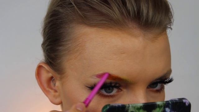 PRIDE BROW MAKEUP TUTORIAL | RAINBOW BROWS | ELOISE MAE MAKEUP смотреть онлайн