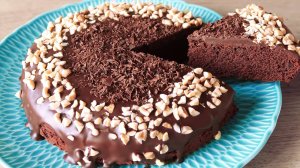 Постный шоколадный пирог!  Недорогая и вкусная выпечка к чаю!