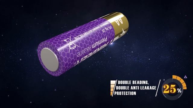 Pairdeer 4-ring ultra premium alkaline battery смотреть онлайн