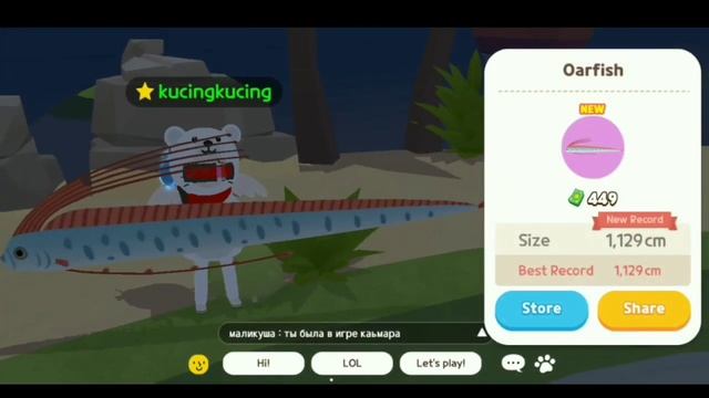 Play Together : All New Rare Purple Legendary Fish Time.Whale Shark, Greenland Shark, Dugong, Seal