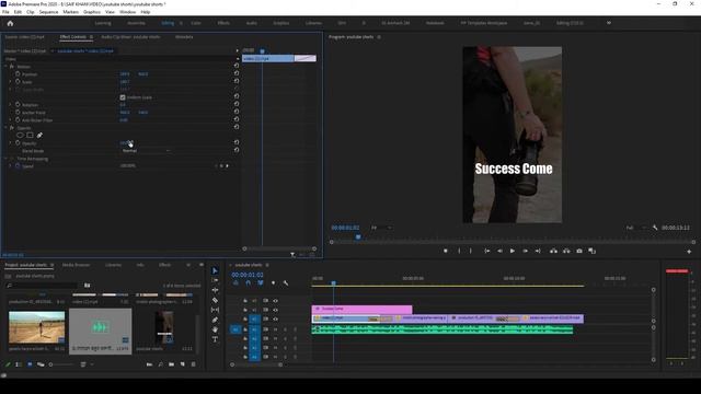 How to Make YouTube Shorts in Adobe Premiere Pro (Hindi)