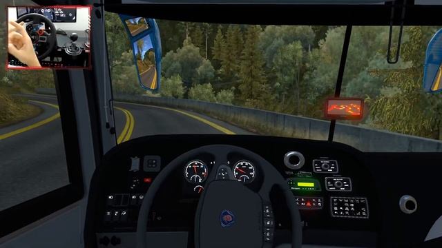 ¡Nuevo MARCOPOLO G7 NEW 1800! - Subiendo Alto de la Linea - Euro Truck Simulator 2 смотреть онлайн