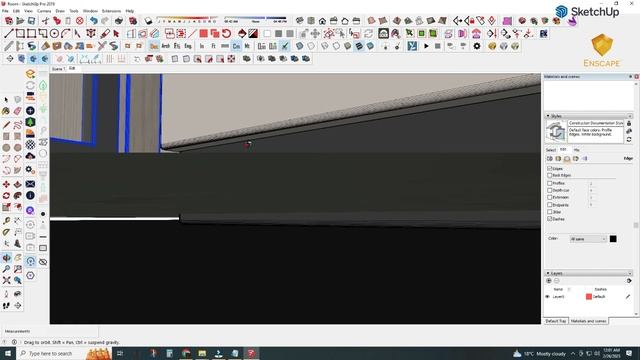 Enscape Cloak room Wardrobe design modeling to render workflow | Enscape Tutorial | Sketchup