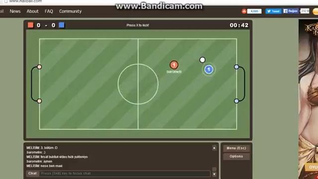 Baran ile HaxBall #3 *Baran Bana Çaktı :D* смотреть онлайн