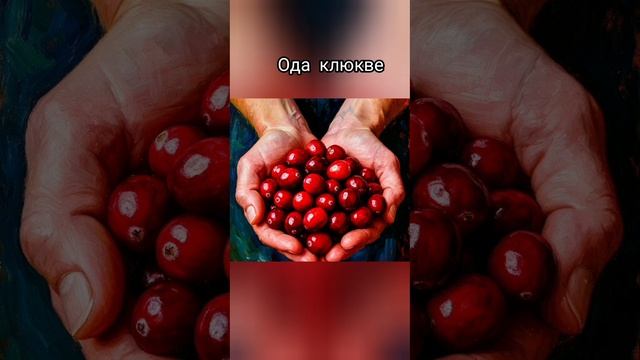 Ода клюкве, песня на стихи Александра Пашкова - Антропова