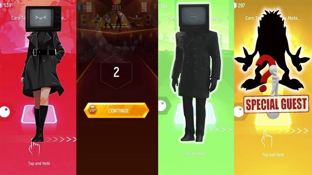 TV Woman vs Titan TV Man vs TV Man vs Special Guest, Tiles Hop EDM Rush! смотреть онлайн