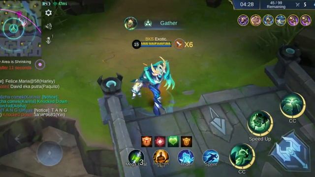 Belerick MVP + Legendary Gameplay | Survival Mode | Mobile Legends
