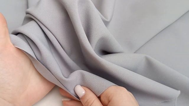 Габардин костюмный сиренево-серый смотреть онлайн