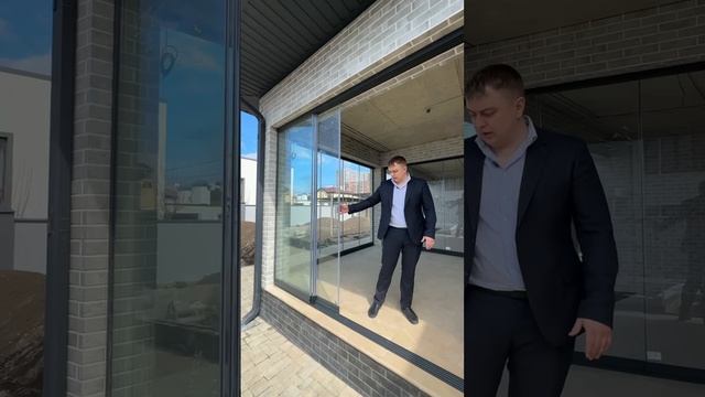 Остекление частного дома в Новороссийске