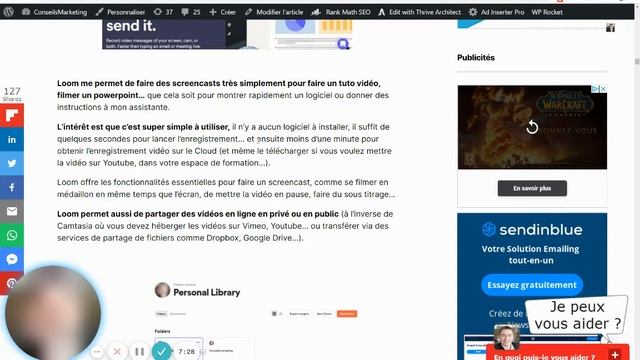 Mes meilleurs logiciels de screencast gratuits et payants pour faire de la capture d'écran