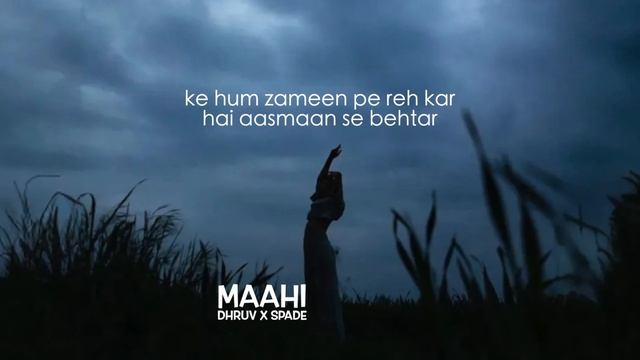 MAAHI Ft. Dhruv & Spade | LuckySS | The Black Dawg | Official Lyrical Video