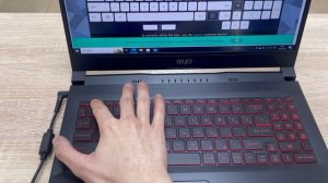 Полная проверка клавиатуры ноутбука MSI