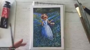 Акрил. Собираем цветы