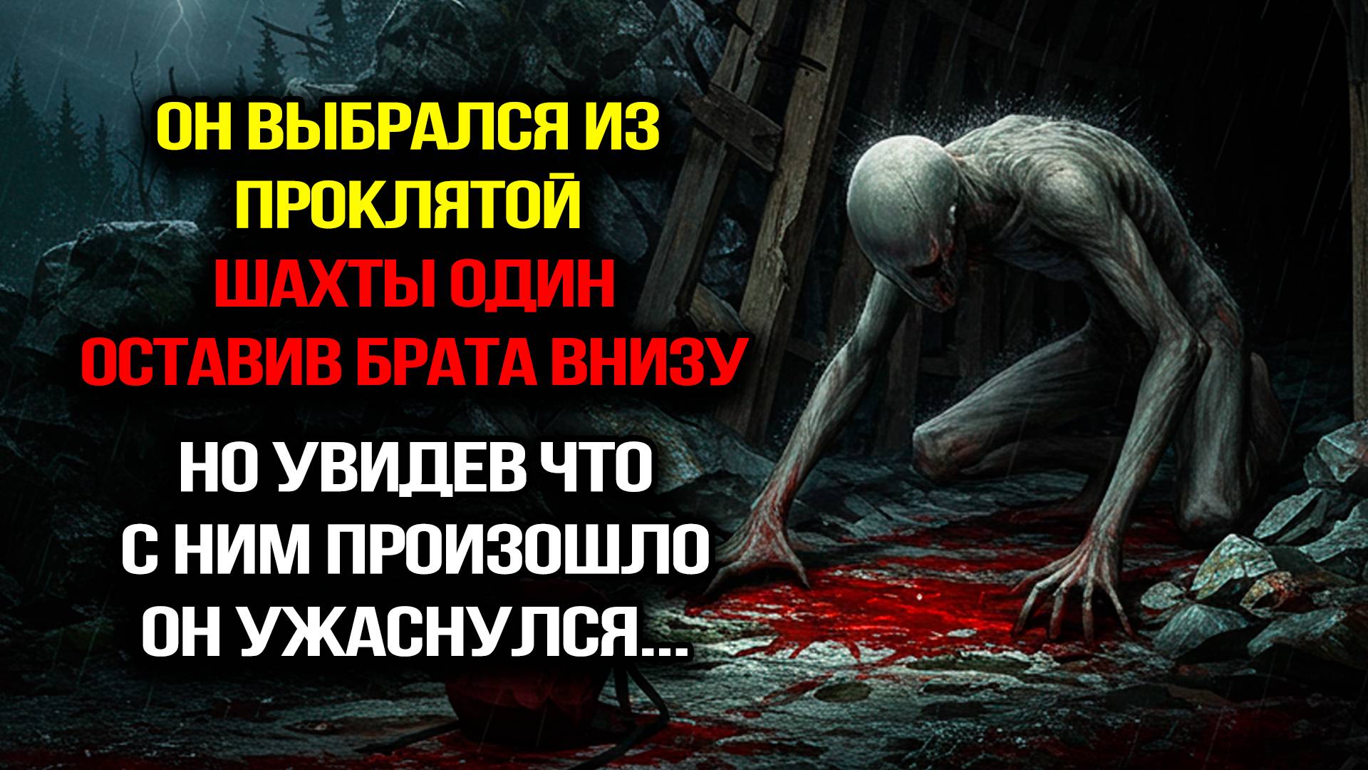 Легенда семьи Ярроу: Застряли в шахте с монстрами (Страшный рассказ читать/слушать)