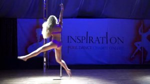 Грицак Виктория категория Pole Artistic начинающие INSPIRATION POLE DANCE CHAMPIONSHIP