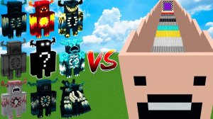 МАЙНКРАФТ ЭКСПЕРИМЕНТЫ:   мобы-мутанты-стражи бессмертны в ГОЛОВЕ У Minecraft Notch ?