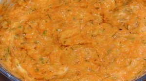 Куриное мясо с овощами в вафле