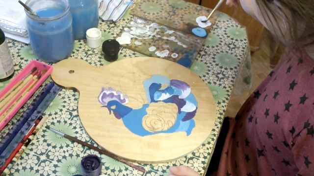 Разделочные доски Пряничный петушок смотреть онлайн