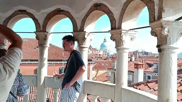 Венеция, La Scala Contarini del Bovolo, вид сверху