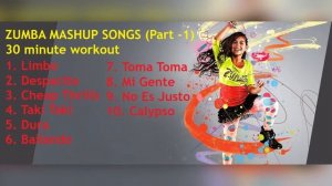 Zumba Mashup Songs | Part 1|30 Minute Workout | Fitness | Cardio Routine | Spanish