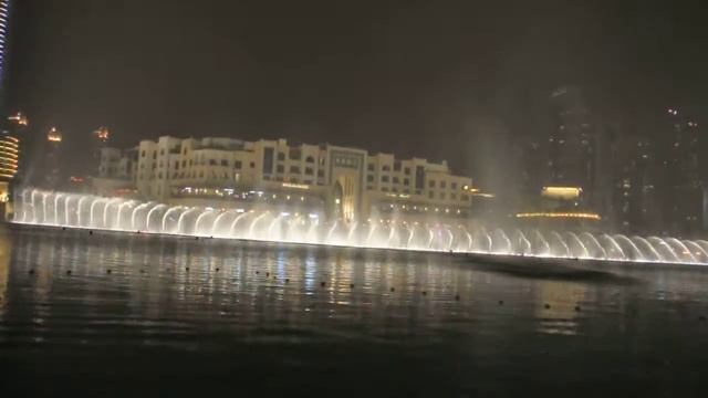 Танцующие фонтаны, Downtown, Dubai смотреть онлайн