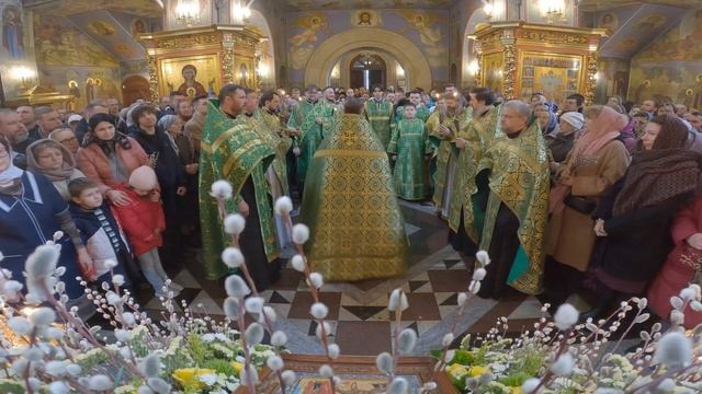 13 апреля 2025 г. Неделя 6-я ваий.. Вход Господень в Иерусалим. Славление празднику. (видео - 360) смотреть онлайн