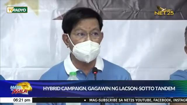 Kick off campaign ng Lacson-Sotto tandem, umarangkada