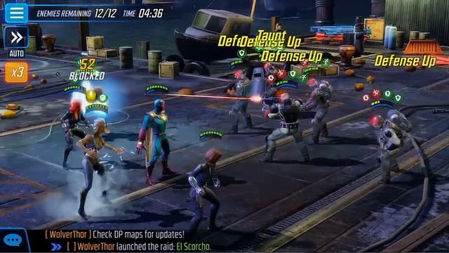 Marvel Strike Force - Deadpool El Scorcho Storm Build up смотреть онлайн