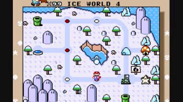 SMW Custom Music - Track 1350 (Wario Land﻿ 3 - Snowman Wario)