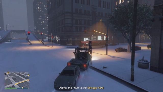 GTA Online - Tow Truck Service - Ocelot F620 Recovery