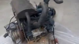 Тест контрактного двигателя Kubota V1505-079741