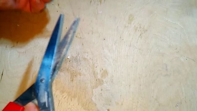 Точим ножницы подручными средствами