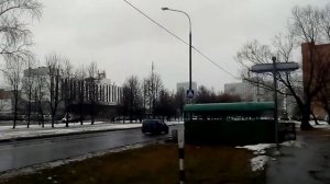 Москва 1910 улица Римского-Корсакова зима день