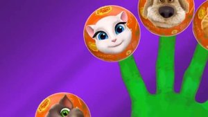 Talking Tom Friends Finger Family Chupa Chups Lollipop for children