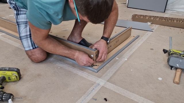 Установка двери Моноблок Профиль дорс ( PROFIL-DOORS) смотреть онлайн