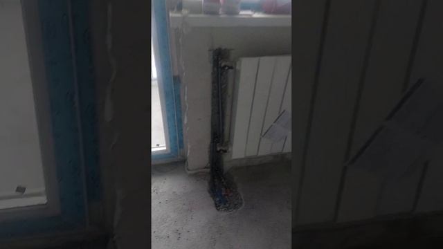Замена радиаторов, разводка труб, перенос водостечиков