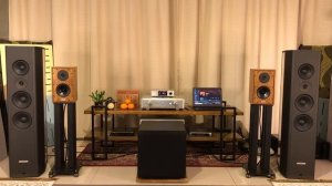 Silbatone JL-107 with Audio Solutions Figaro M and Cayin iDAC 6 MK2 (tube mode)