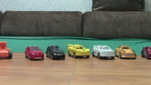 Машинки для мальчиков. Как на параде.