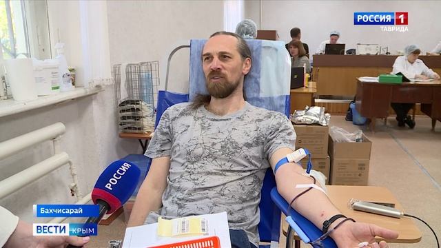 В городской больнице Бахчисарая впервые проведена необычная акция