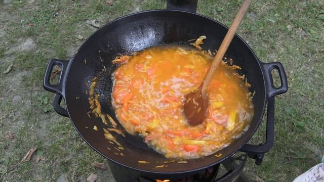 Простой рецепт сезонного обеда. Обед Ужин!!! Включая кабачок, фарш и макароны