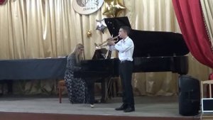 П. Чайковский - "Ариозо воина" (исп. Роман Германов - труба)