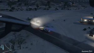GTA 5 police chase Los santos