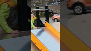 сегодня будем кататься на тележке