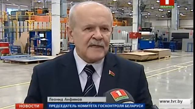Л Анфимов совершил рабочую поездку в Витебскую область