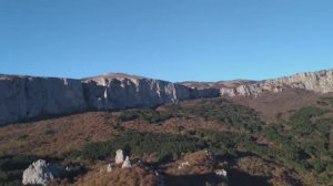 Панорама Южного берега Крыма с вершины горы Биюк-Исар