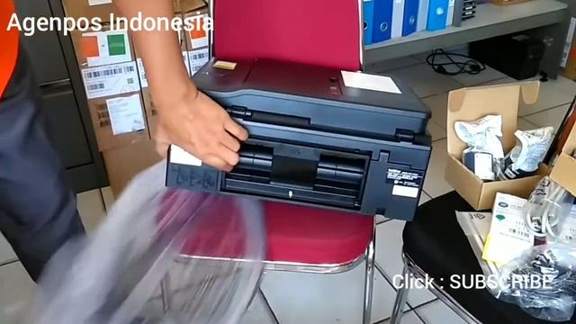 Unboxing Printer Brother Seri DCP-T700W Refill Tank System