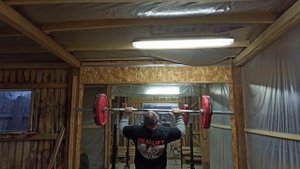 ЖИМ СТОЯ 100 КГ / 6 ПОВТОРЕНИЙ. БЕЗ ХИМИИ И СПОРТ-ПИТА. OVERHEAD PRESS. 100 KG / 220 LBS. 6 REPS.