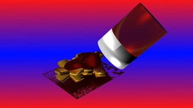 Blender 3D Ketchup squirt
