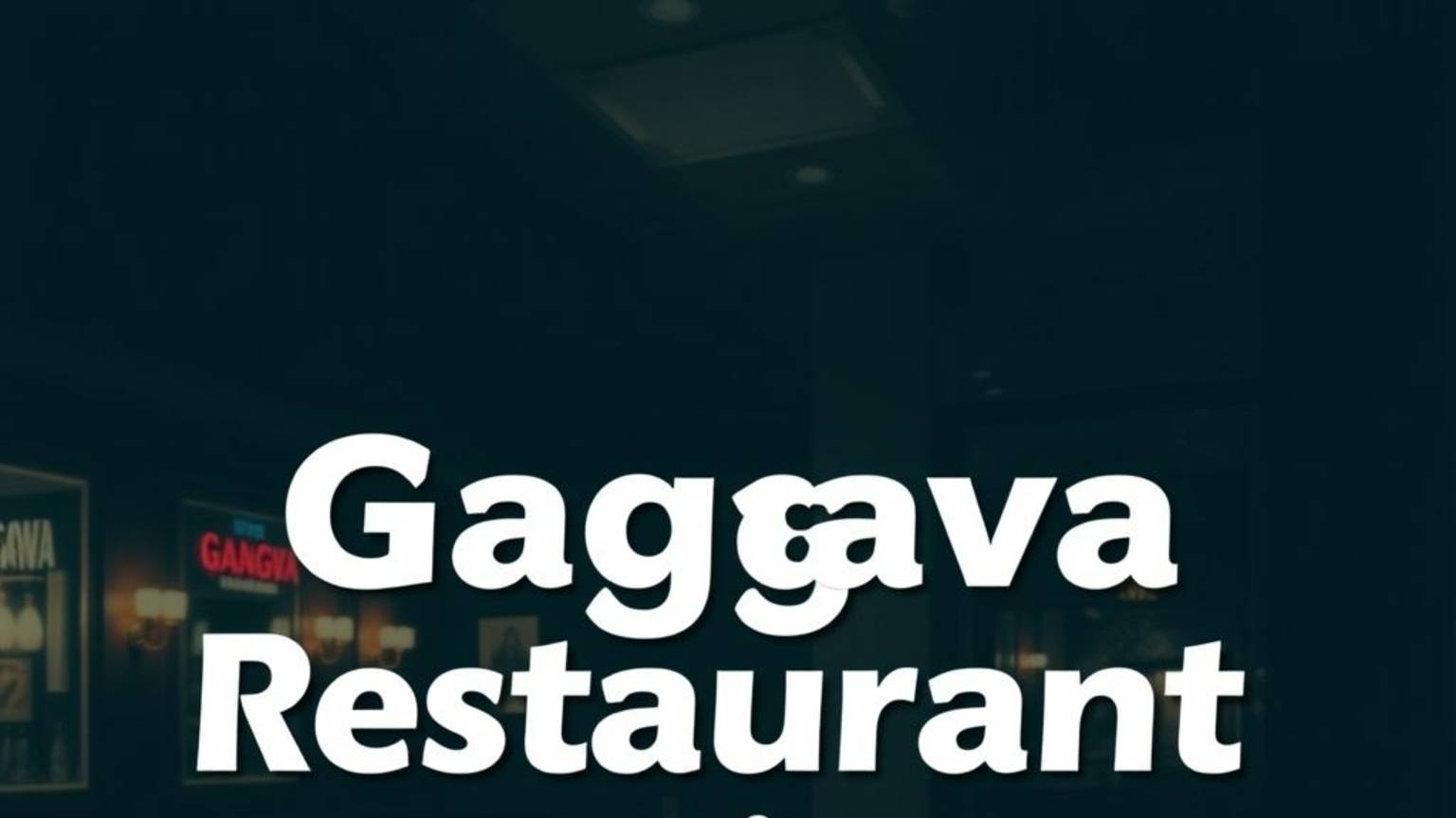 Обзор на ресторан Gagava